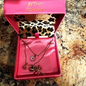 Betsey Johnson Jewelry 2pc